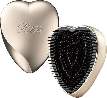 ReFa Heart Brush CHAMPAGNE GOLD | Heart Shaped Hair Brush for Women | No Tangle Hair Brush | Smal... | Amazon (US)
