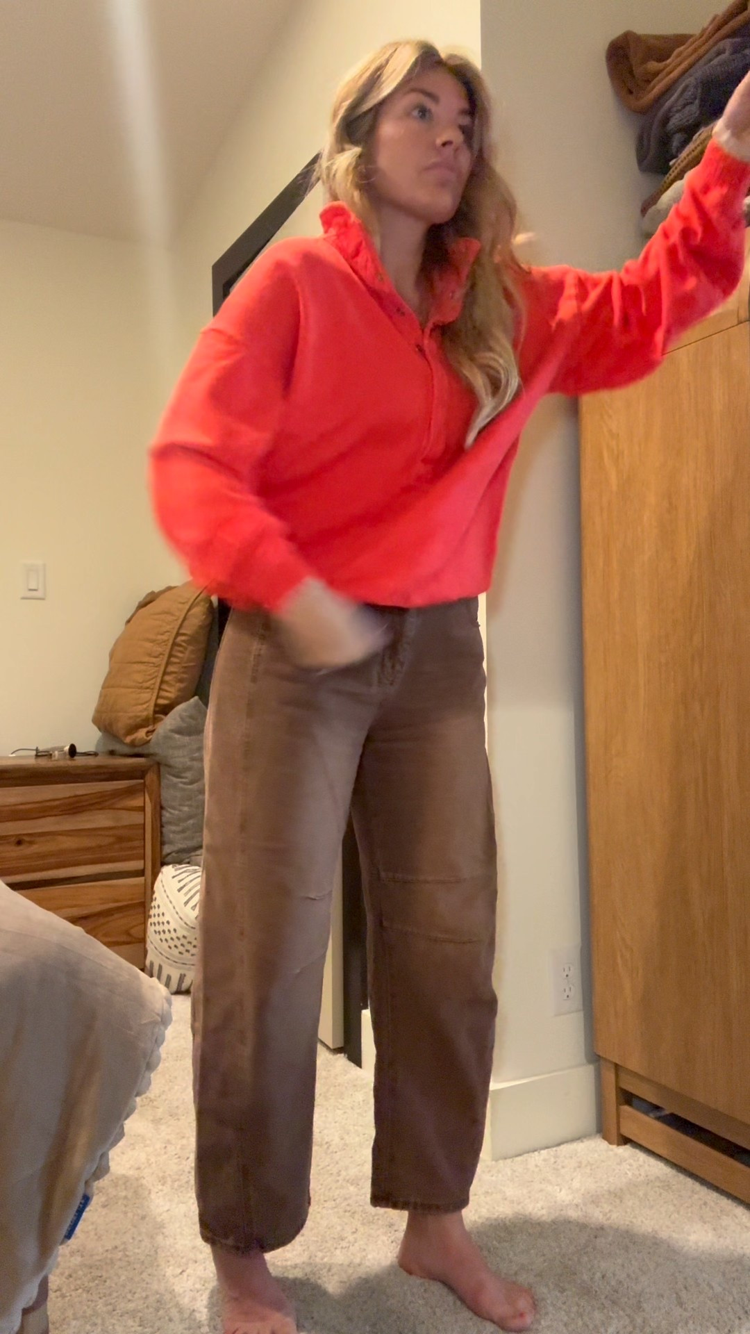 Outfit of the day. Red is the color of the season for me ❤️

#americaneagle #aerie #barreljeans 

#LTKootd #LTKStyleTip #LTKFindsUnder50