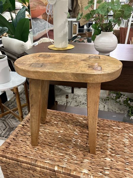 The cutest wooden side table from Target! Perfect for an accent chair or bathtub! 

#LTKhome #LTKfindsunder100
