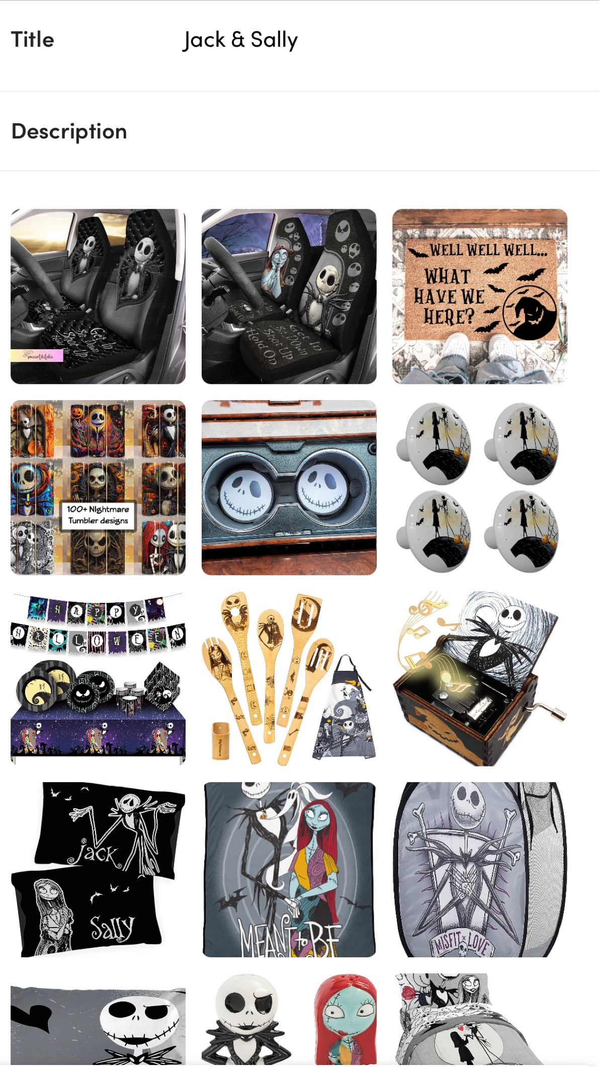 Nightmare Before Christmas Home Decor Finds! 

#LTKunder100 #LTKhome #LTKFind