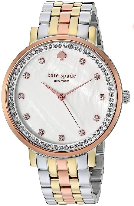 kate spade new york Tri-Tone Stainless Steel Monterey Watch | Amazon (US)