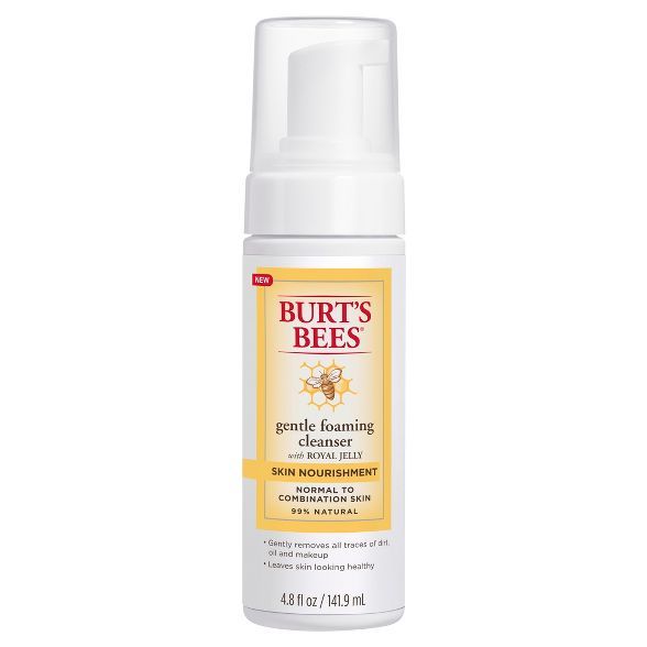 Burt's Bees Skin Nourishment Gentle Foaming Cleanser - 4.8 fl oz | Target