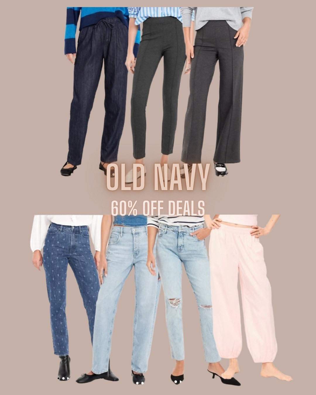 Sale ends tomorrow

Old navy
Spring denim
Parachute pants
Balloon pants
Wide leg pants 
Workwear 

#LTKSaleAlert