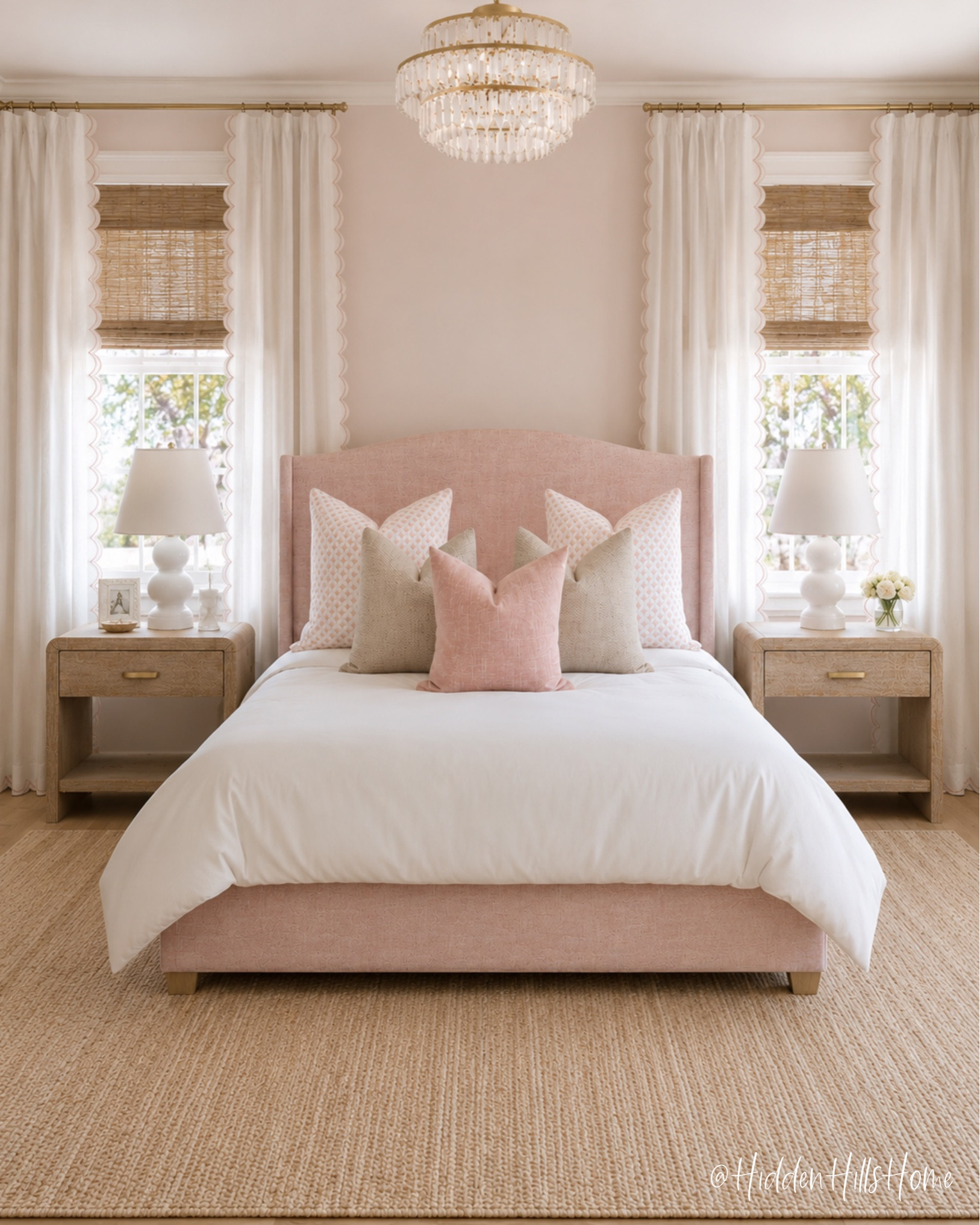 Girls bedroom decor ideas, girls room mood board, teen girls bedroom design, home decor inspiration, pink girls room, teen girls room inspiration, bedding, bedroom nightstands #girls