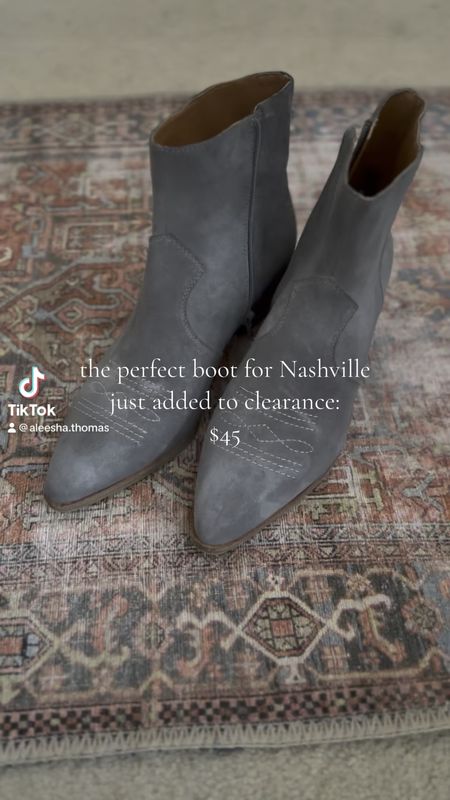 Perfect boots for Nashville, and on sale!! Cowboy boots lucky brand

#LTKstyletip #LTKshoecrush #LTKfindsunder50