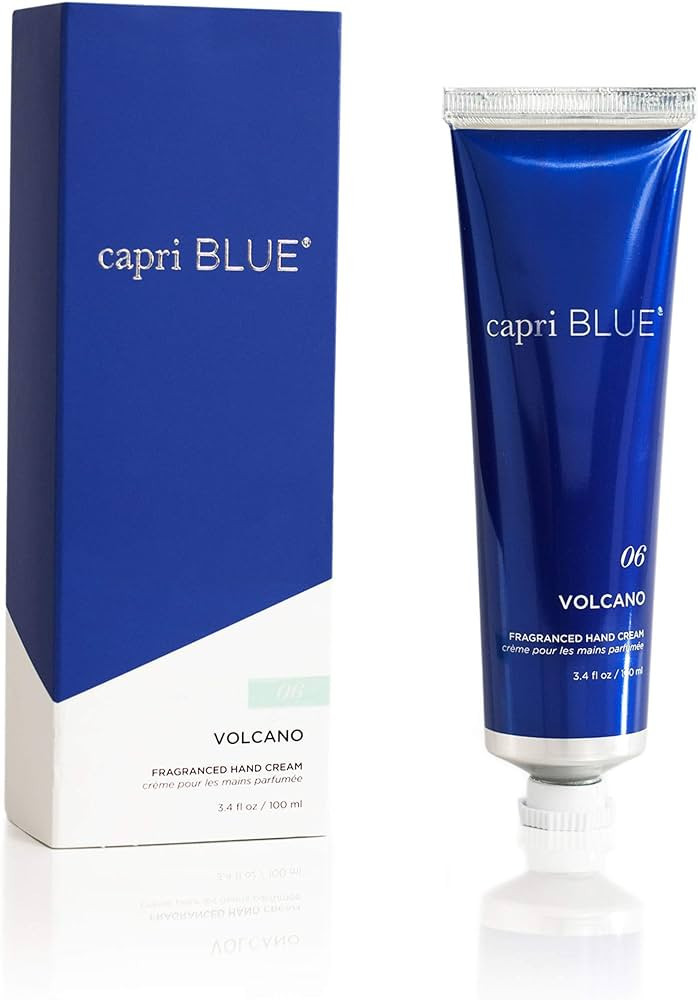 Capri Blue Jojoba Oil Shea Butter Hand Cream               
Scent: Volcano 

Size: 3.4 Fl Oz (Pac... | Amazon (US)