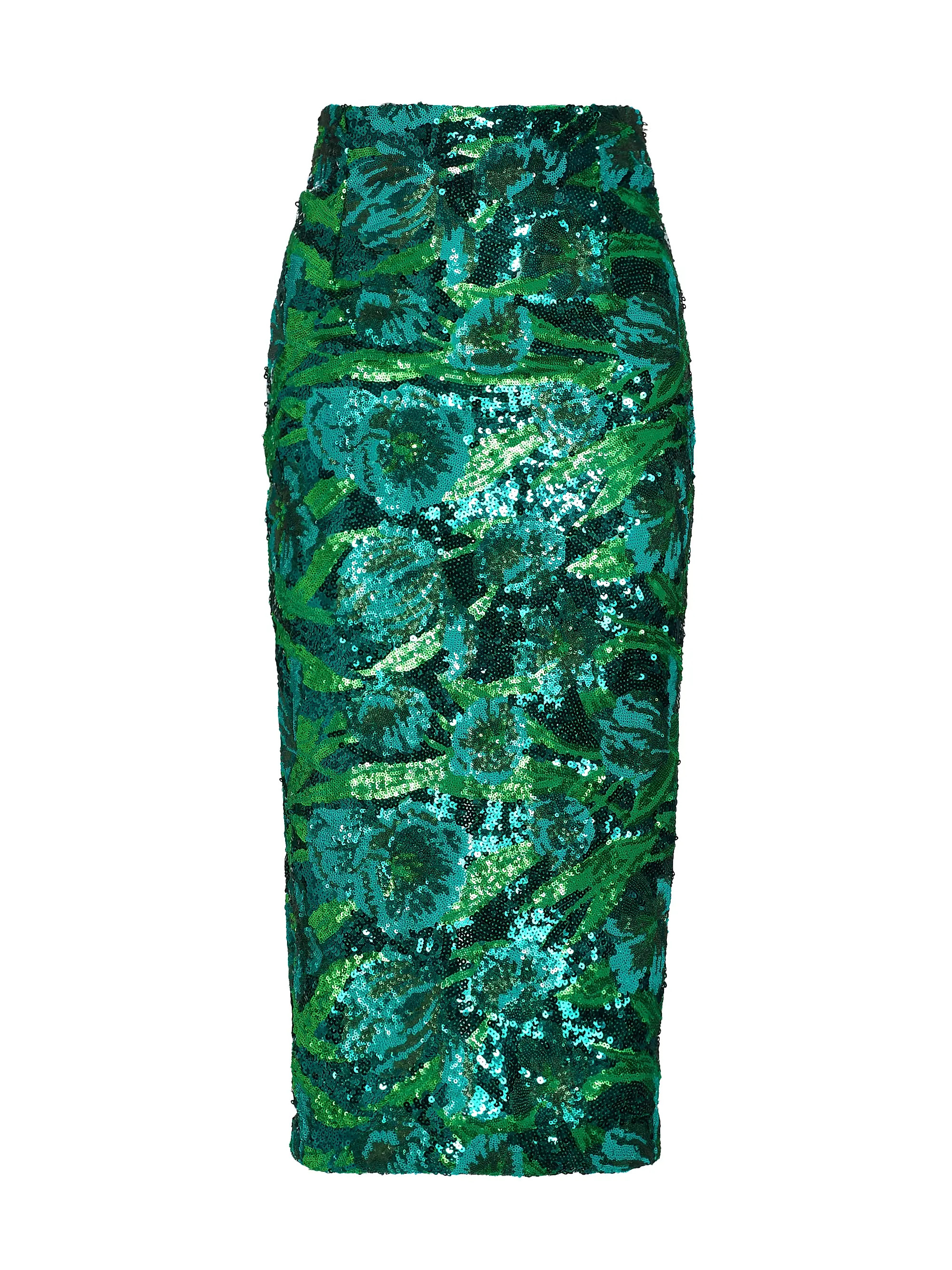 Tao Sequin Floral Pencil Midi-Skirt | Saks Fifth Avenue