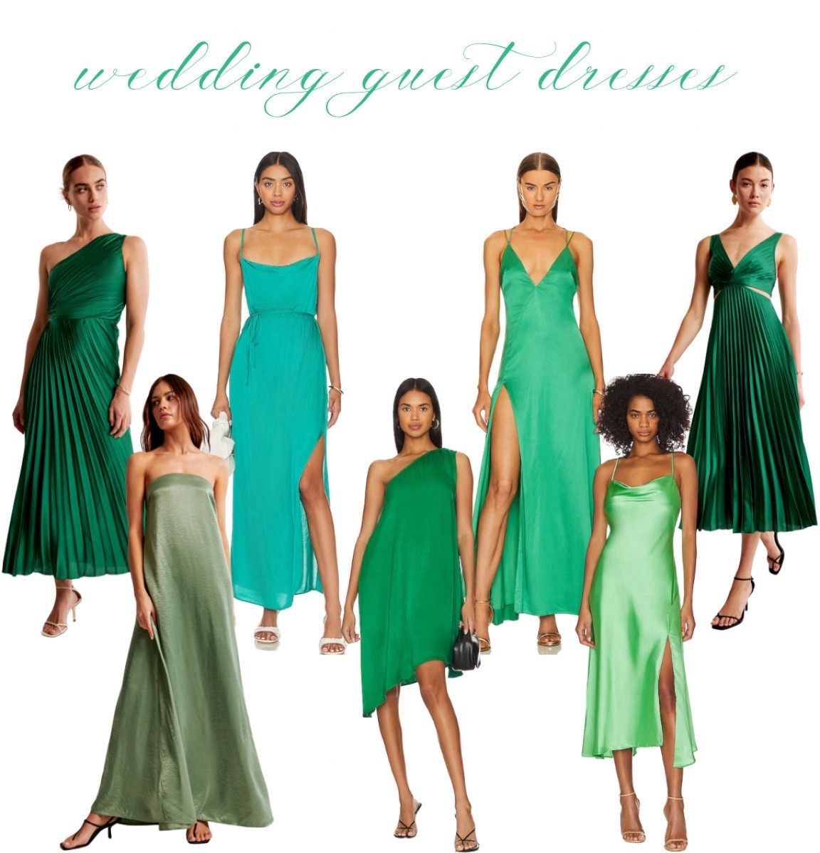 WEDDING GUEST DRESSES!! 💚💚

#Wedding #WeddingGuest #WeddingGuestDress #GreenDress #Green 

#LTKSeasonal #LTKfindsunder100 #LTKwedding