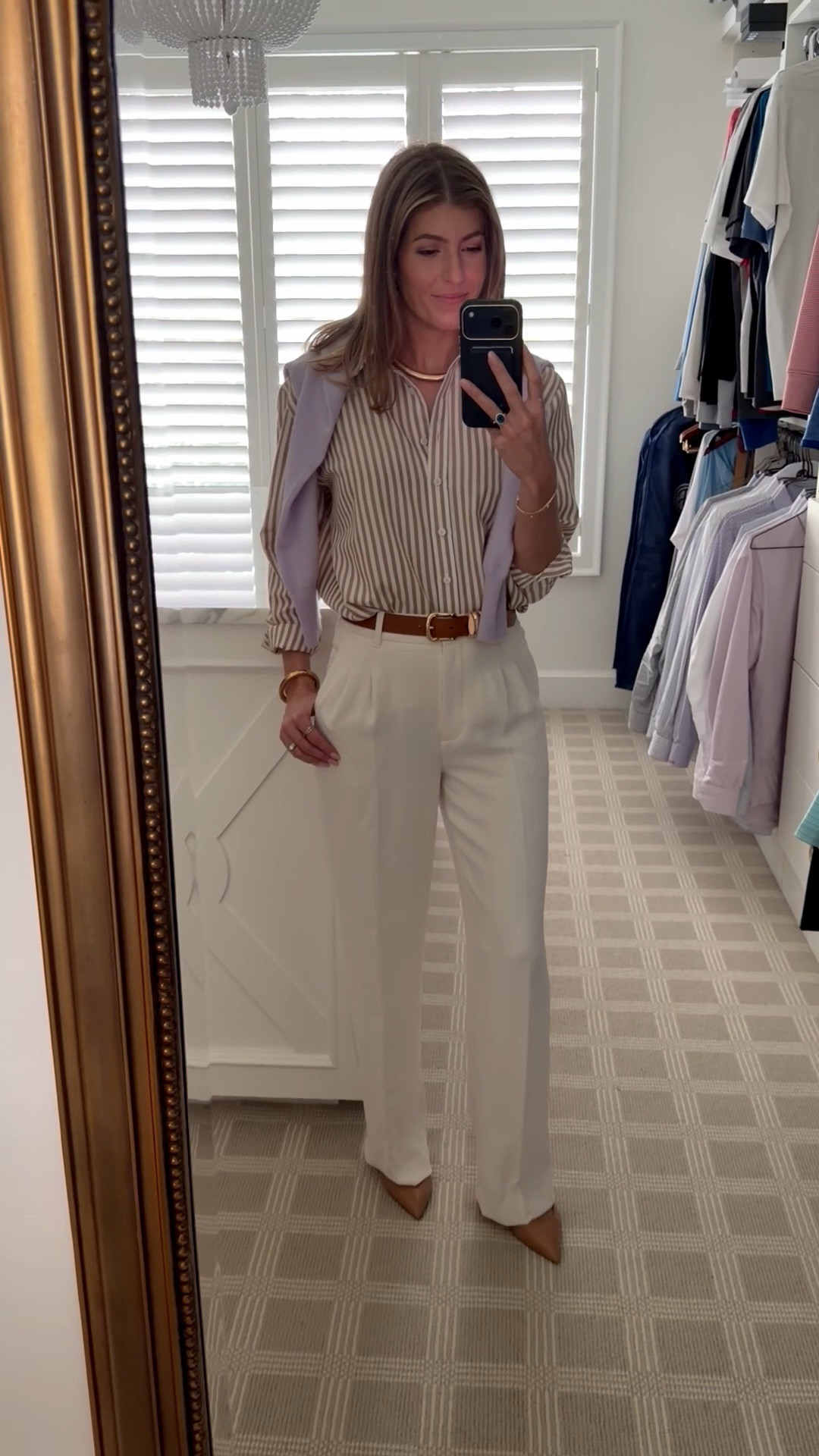 White work crepe pants, summer work outfit, aritzia pant, trouser, tailored outfit, classic style, 40s outfit

#LTKgrwm #LTKootd #LTKOver40