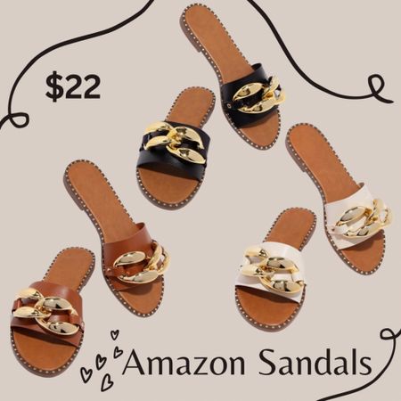 Amazon Sandals 
Big buckle sandals, spring sandal, summer sandals 

#LTKstyletip #LTKSeasonal #LTKshoecrush