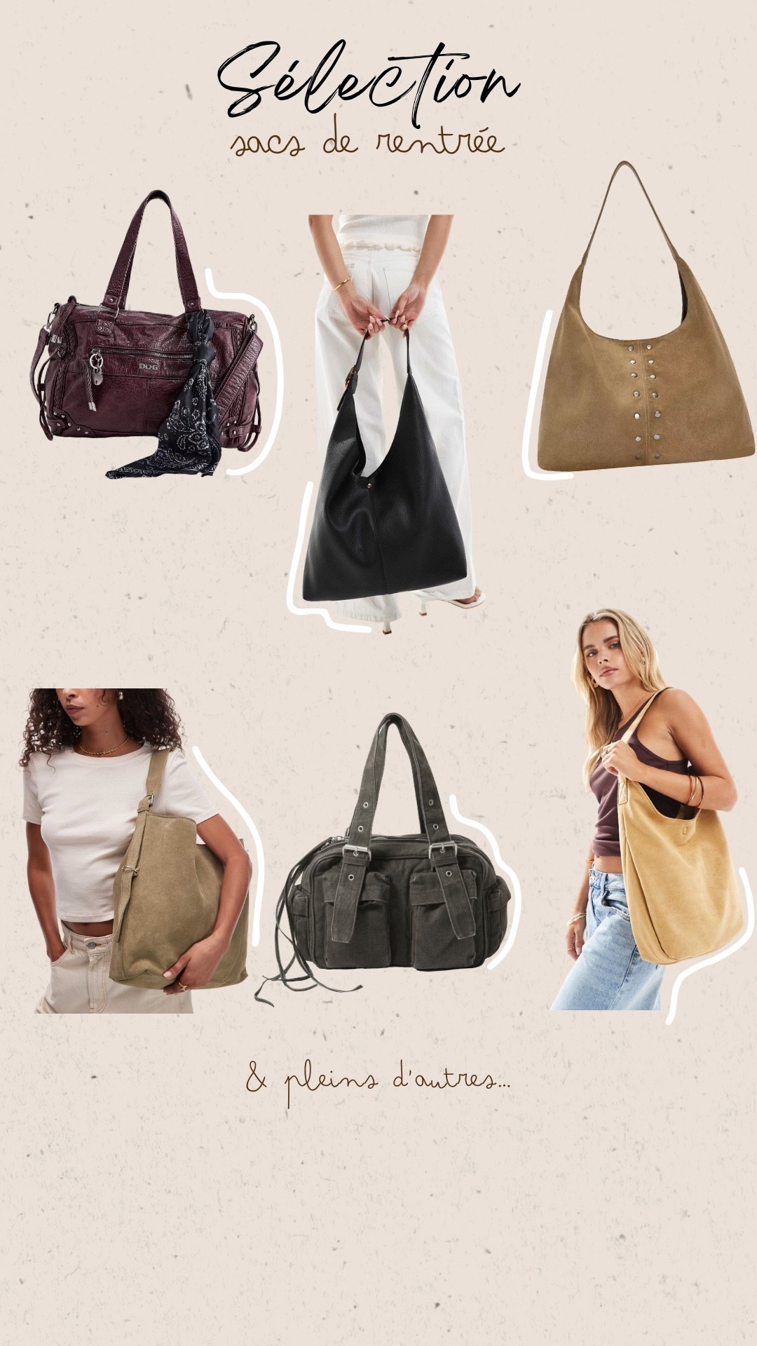 Sélection de sacs de rentrée 

#LTKautumn #LTKbag #LTKfrance