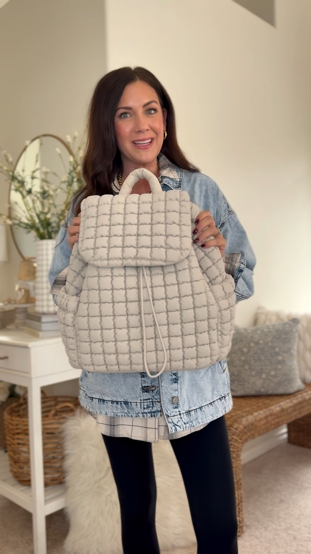 @kohls #ad #kohlspartner #kohlsfinds 
Loving this fall outfit + this designer inspired backpack! Such a pretty color & it also comes in black 
Everything on sale right now at kohls! 

#LTKFindsUnder50 #LTKSaleAlert #LTKSeasonal