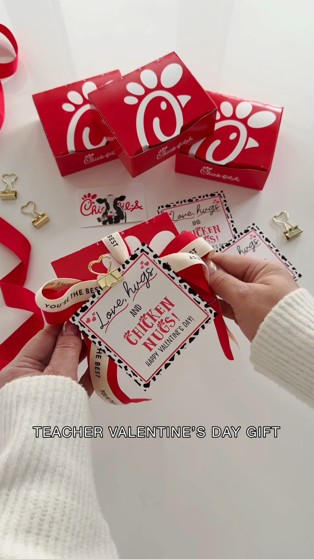 Easy & affordable Valentine’s Day Teacher Gift Idea 🍗🍟

#LTKValentine