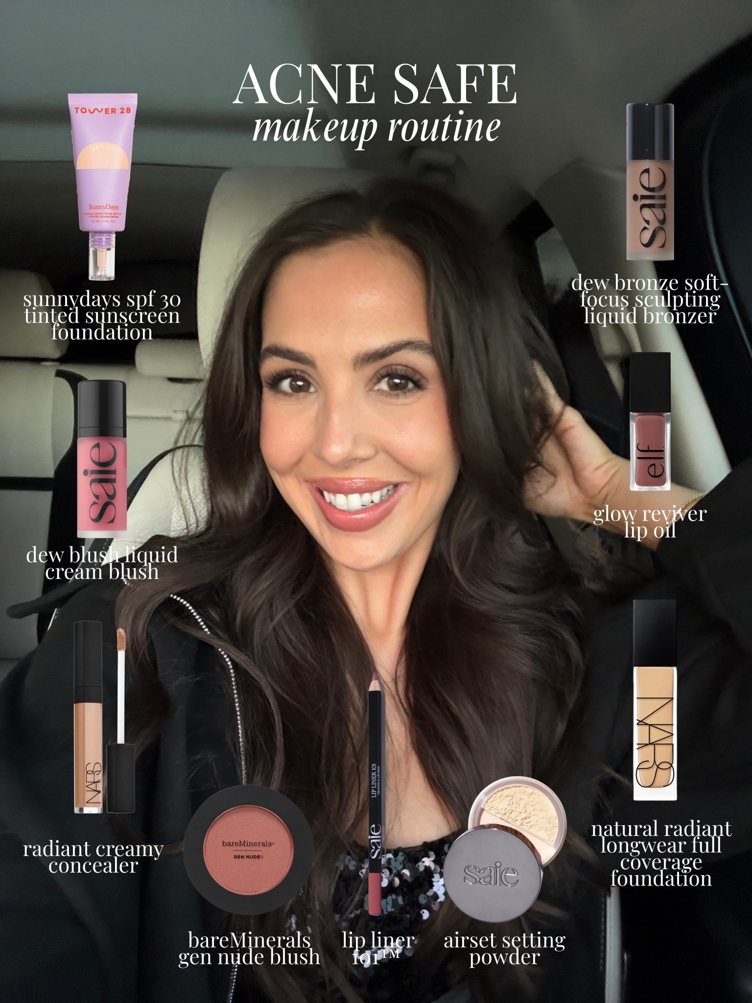 Acne safe makeup routine ✨

#LTKBeauty #LTKgrwm