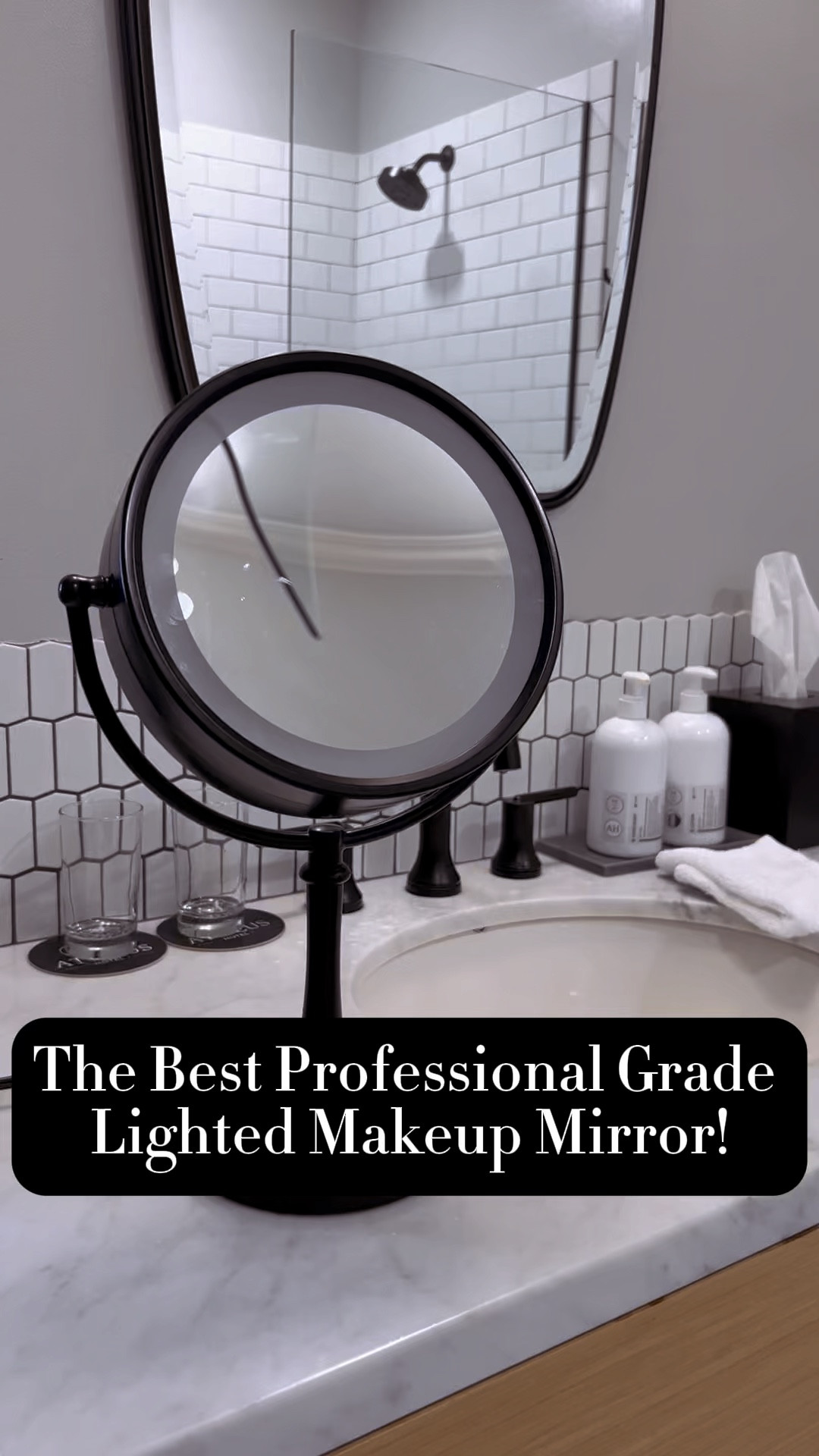 This lighted makeup mirror would make the best gift!

#LTKfindsunder100 #LTKGiftGuide #LTKbeauty