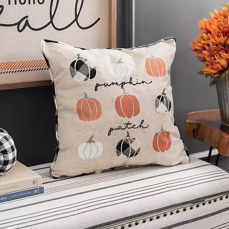 Mini Pumpkin Patch Pillow | Kirkland's Home
