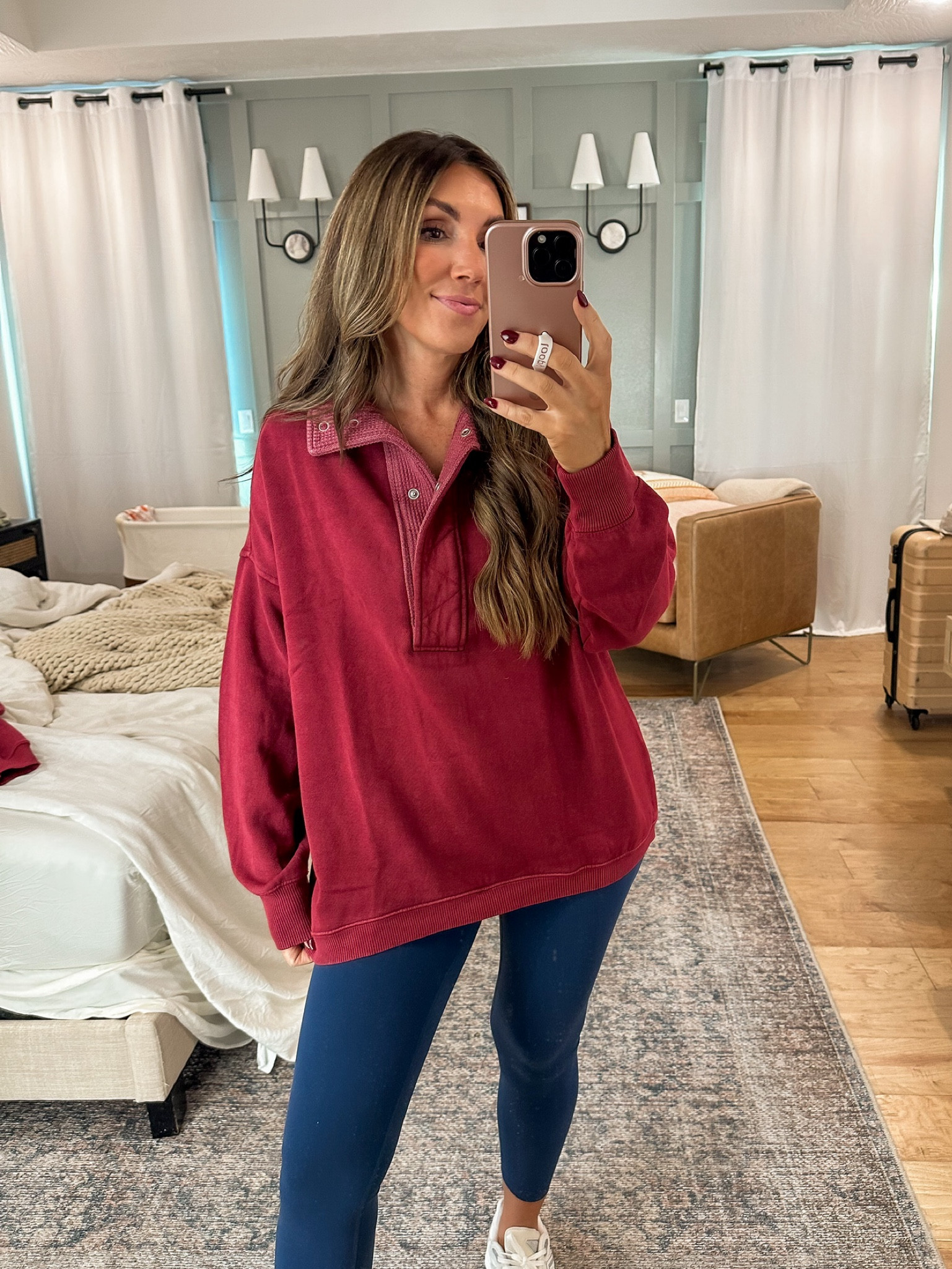 The comfiest snap sweater from Aerie! On sale!! #salealert #aerie 

#LTKStyleTip #LTKFallSale #LTKSaleAlert