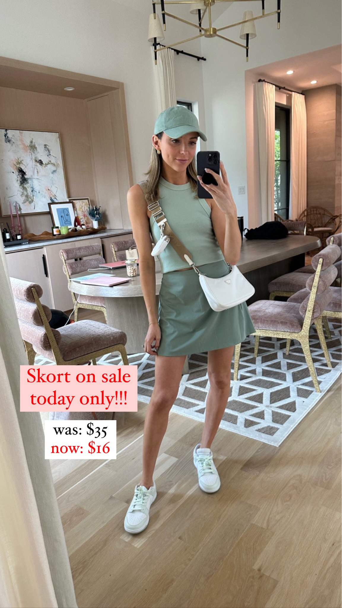 Outfit - old navy
Bag - Prada 

Skort on sale today only!

#LTKunder50 #LTKfit #LTKSeasonal