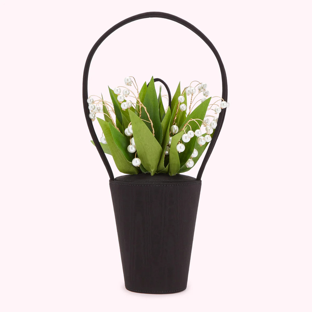BLACK LILY OF THE VALLEY BAG | Lulu Guinness (UK)