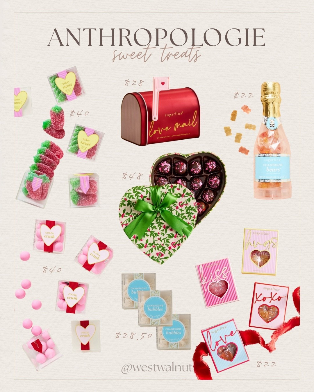 When it comes to festive decor, Anthropologie usually takes the cake in my book! 🎂

I’m absolutely loving their cute selection of Valentines Day finds! 🍒

There’s so much more not included in this post but I wanted to share my faves from their drinkware, candles, stationary and sweet treats! ♥️

Comment “LOVE” and I’ll send you the link to shop these adorable finds! 🔗

*I receive a small commission from purchases made with my LTK links, thanks for the support!*

#ValentinesGiftIdeas #ValentinesGifts #ValentinesDecor 

#LTKHome