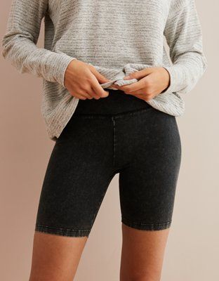 Aerie Chill High Waisted Bike Short | American Eagle Outfitters (US & CA)