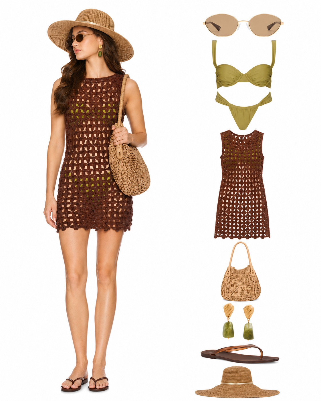 "What to wear at the beach" look 4
#vacation outfits beach
#summer outfits over 40s 

 #LTKootd