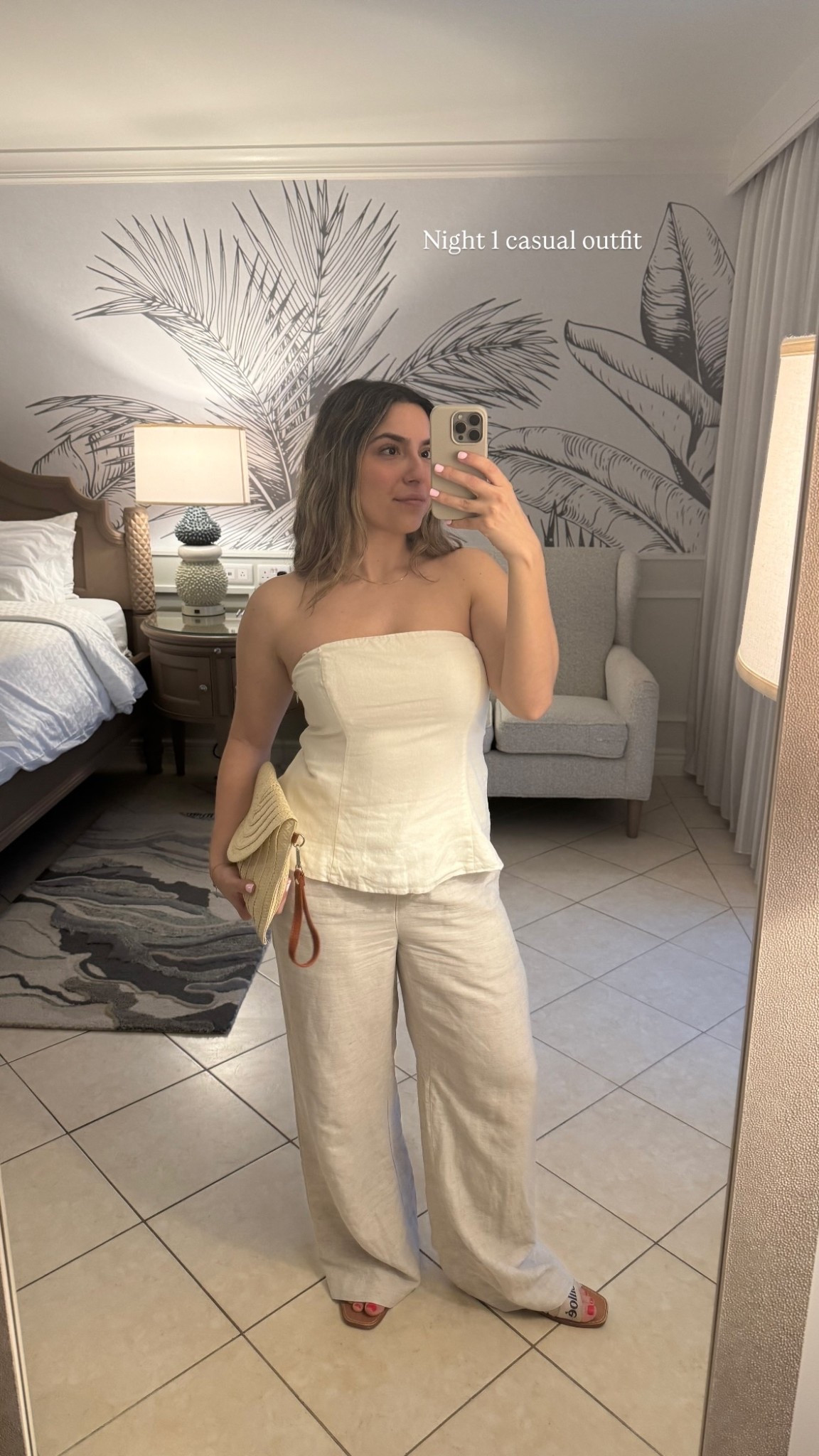 Night 1 casual outfit in St.Lucia! Cant recommend these linen pants enough - so breathable and hardly wrinkles! 

#LTKstyletip #LTKsummer #LTKpetite
