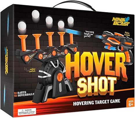 Hover-Shot Shooting Toy for Kids - Ball Target Game for Nerf Gun - Cool Birthday Gifts for Boys A... | Amazon (US)
