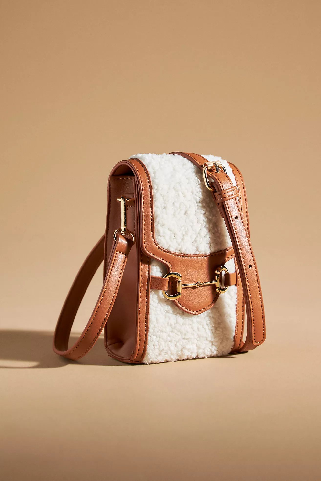 Sherpa Cell Crossbody Bag | Anthropologie (US)