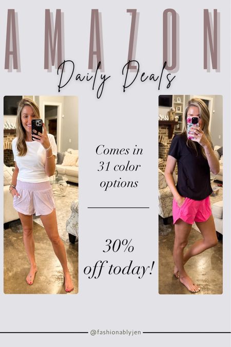 These Lululemon Hotty Hot lookalike shorts are 30% off today on Amazon!

#LTKBacktoSchool #LTKFind #LTKsalealert