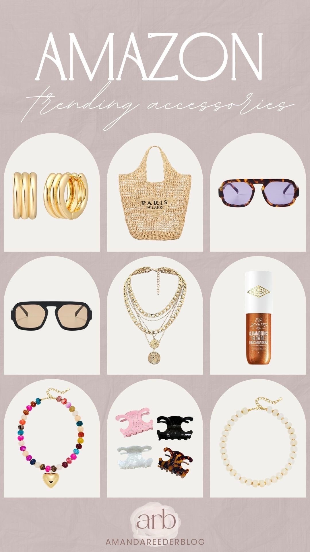 Trending Accessories from Amazon!
amazon fashion, amazon accessories, summer accessories 

#LTKSeasonal

#LTKSaleAlert #LTKBeauty