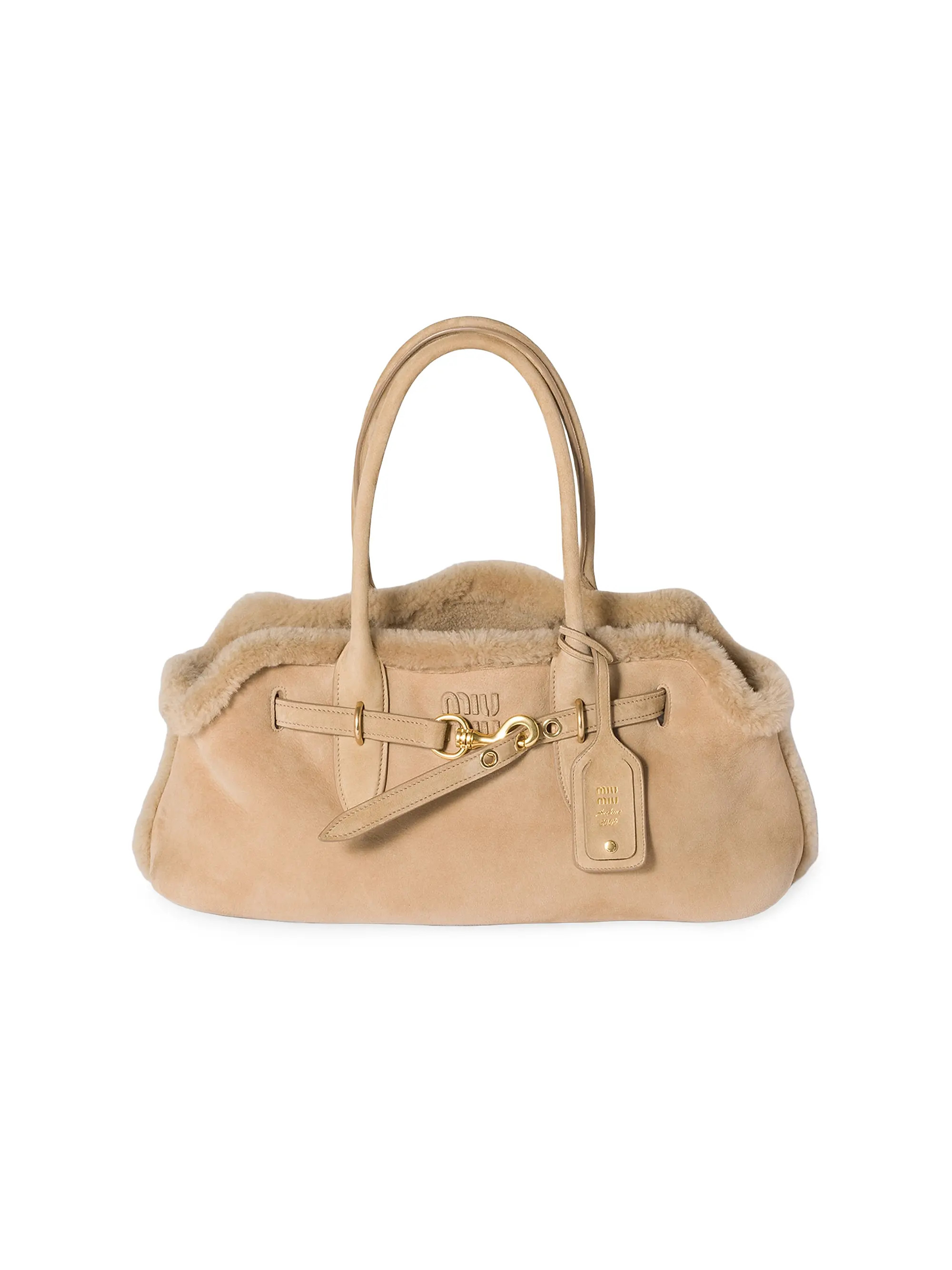 Aventure Shearling Tote Bag | Saks Fifth Avenue