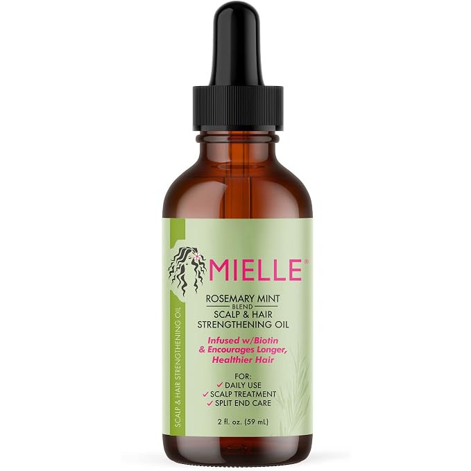 Mielle Organics Rosemary Mint Scalp & Hair Strengthening Oil With Biotin & Essential Oils, Nouris... | Amazon (US)