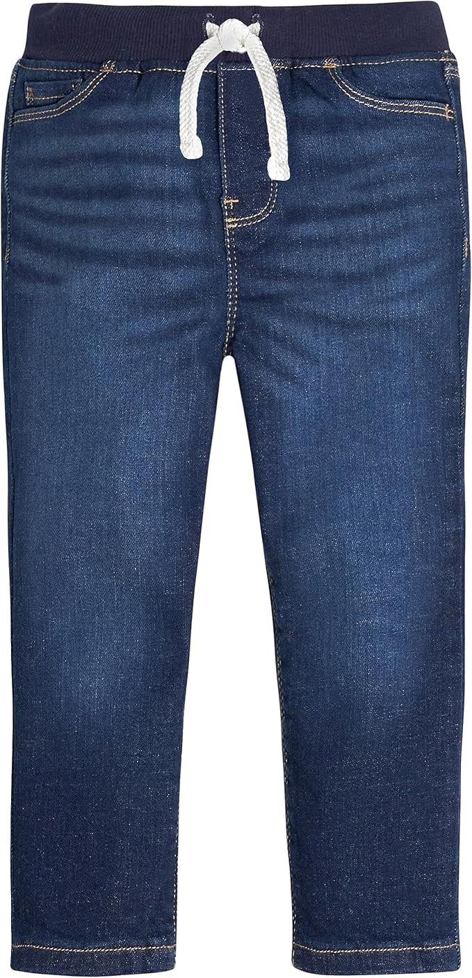 Gerber Baby Toddler Rib Waist Stretch Denim Skinny Jeans | Amazon (US)