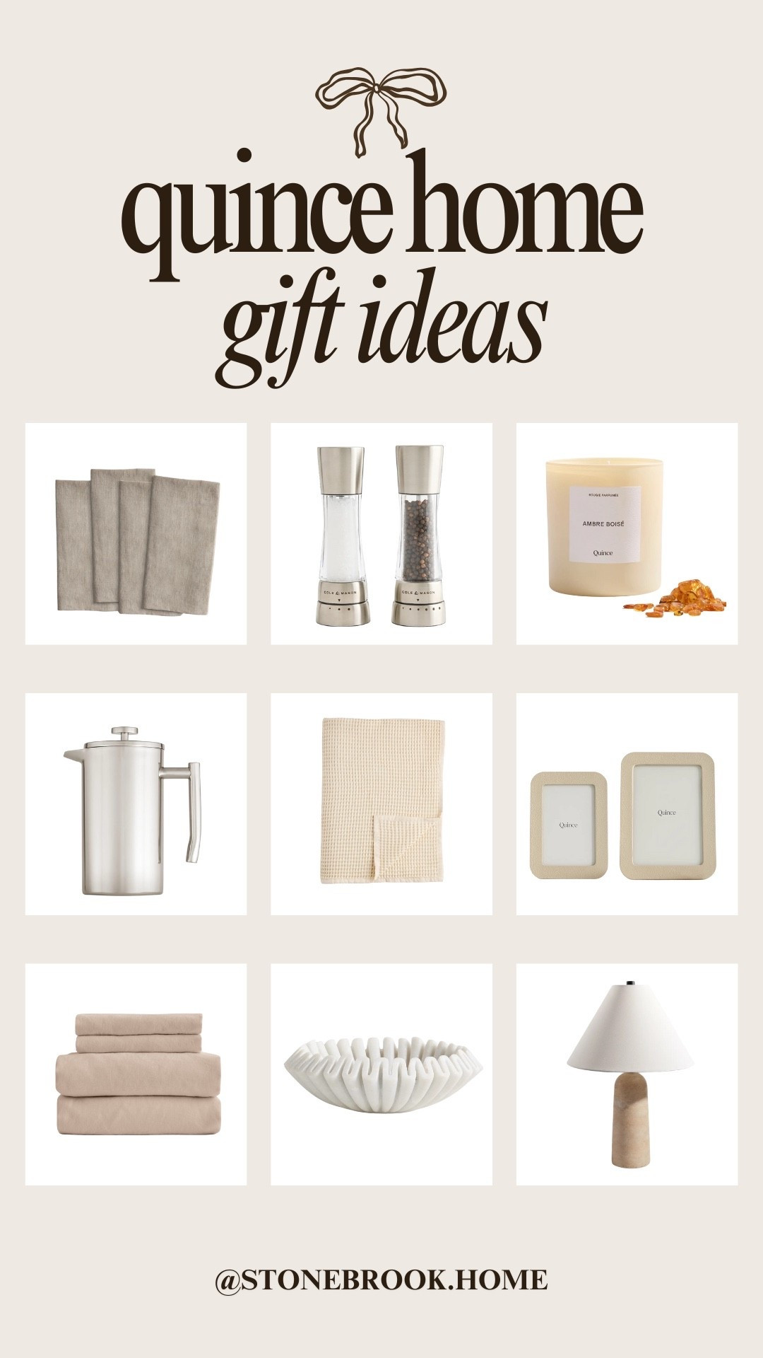 Quince gift ideas / last minute holiday gifts / Last minute Christmas gifts / last minute gift ideas / last minute gifts for home / last minute Home gifts

#LTKHome #LTKHoliday #LTKGiftGuide