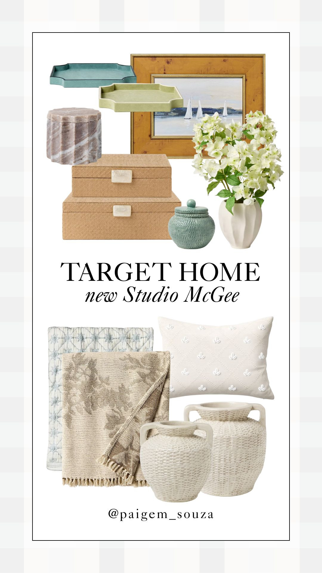 New Threshold x Studio McGee spring collection at Target 🌿 

Target home finds, affordable decor, lamp, florals, spring time, new year home refresh, wall art, decor under $50



 

 #LTKHome #LTKFindsUnder50 #LTKFindsUnder100
