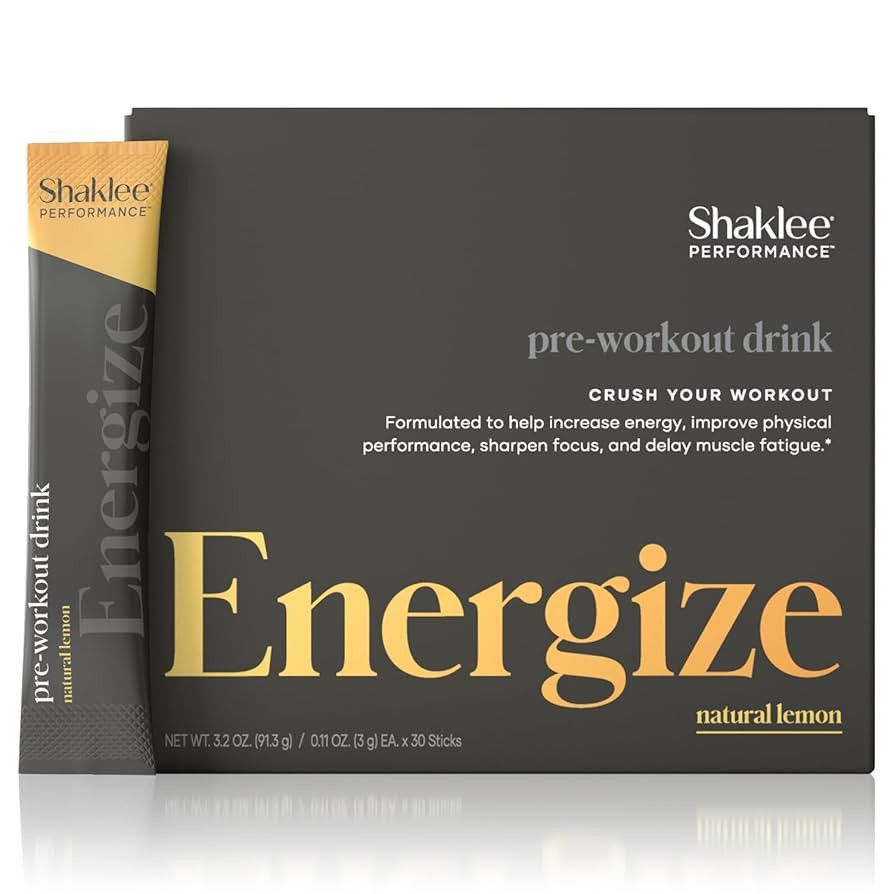 Shaklee - Performance Pre-Workout Energy Drink - Green Tea Extract Lemon Flavor - Energy Boost - ... | Amazon (US)