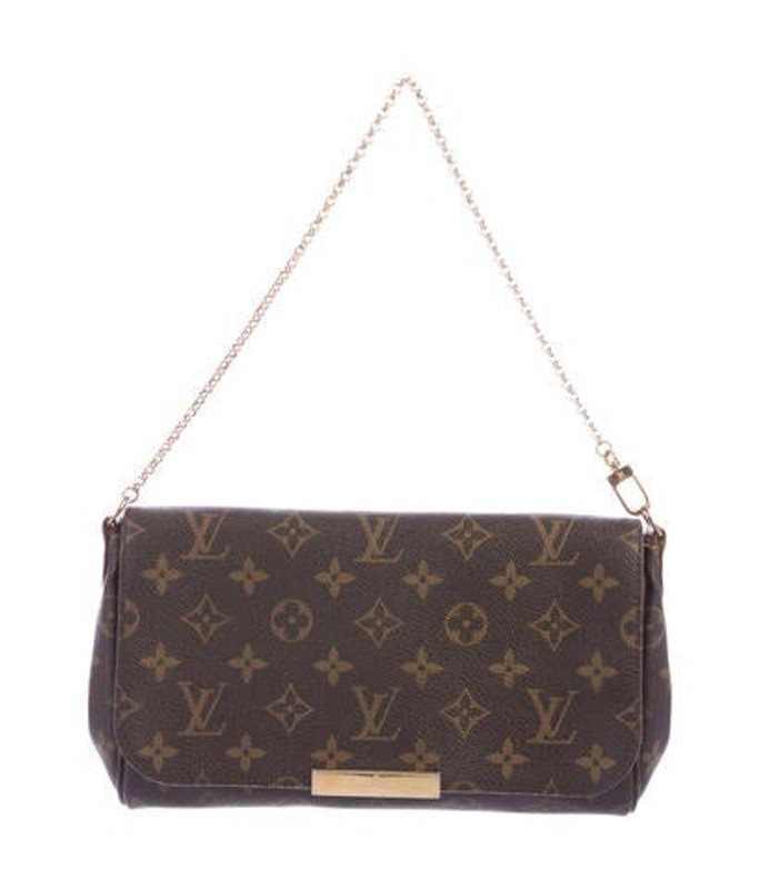Louis Vuitton Monogram Favorite MM w/ Strap Brown Louis Vuitton Monogram Favorite MM w/ Strap | The RealReal