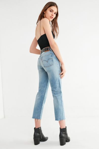 Levi's Wedgie High-Rise Jean - Rough Tide - Blue 30 at Urban Outfitters | Urban Outfitters (US and RoW)