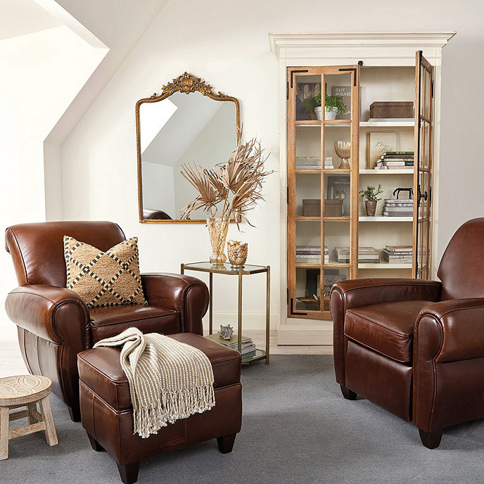 Kendall Rectangle Glass Side Table | Ballard Designs, Inc.