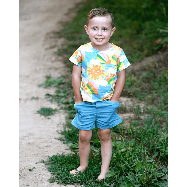 Brooklyn babies & kids' pocket tee, Sun | Maisonette
