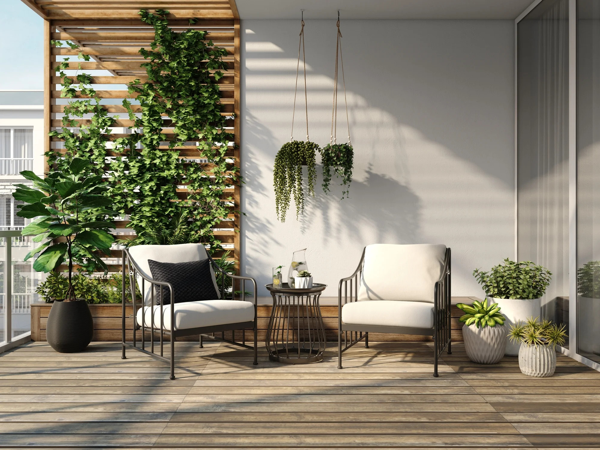 Better Homes & Gardens Aubrey 3-Piece Stationary Chat set, Creamy | Walmart (US)