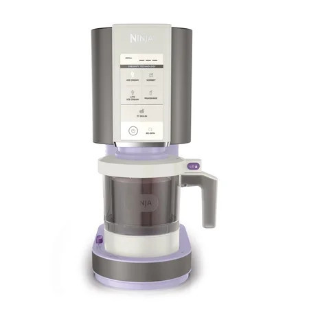 Ninja CREAMi Ice Cream Maker, for Mix-ins, Milkshakes, Sorbet, 5 One-Touch Programs, (2) 16 Oz Pint Containers & Lids, NC300PU Purple | Walmart (US)