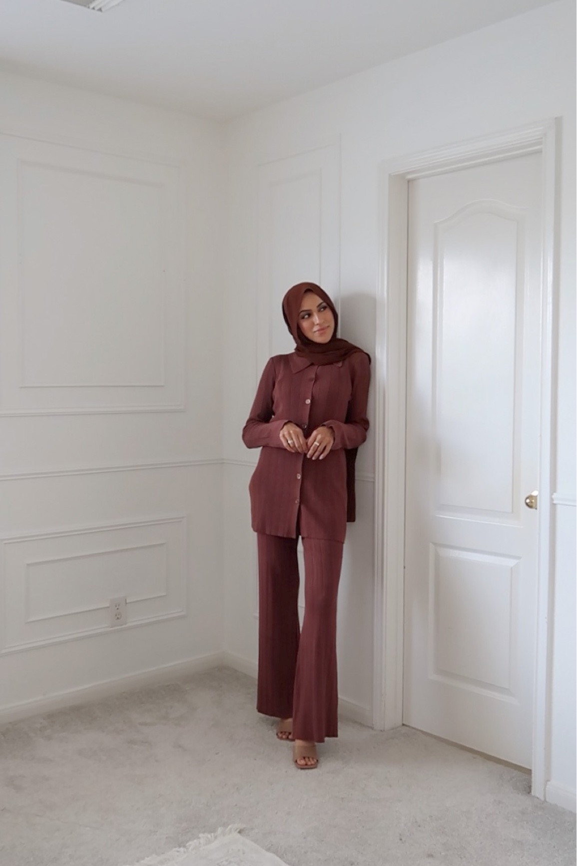 #walmartpartner #Walmart #WalmartFashion Modest fall set for casual outings and date nights! Wearing size M in both top and bottom! Entire set is on sale from Walmart! @walmartfashion

#LTKstyletip #LTKunder50 #LTKSeasonal