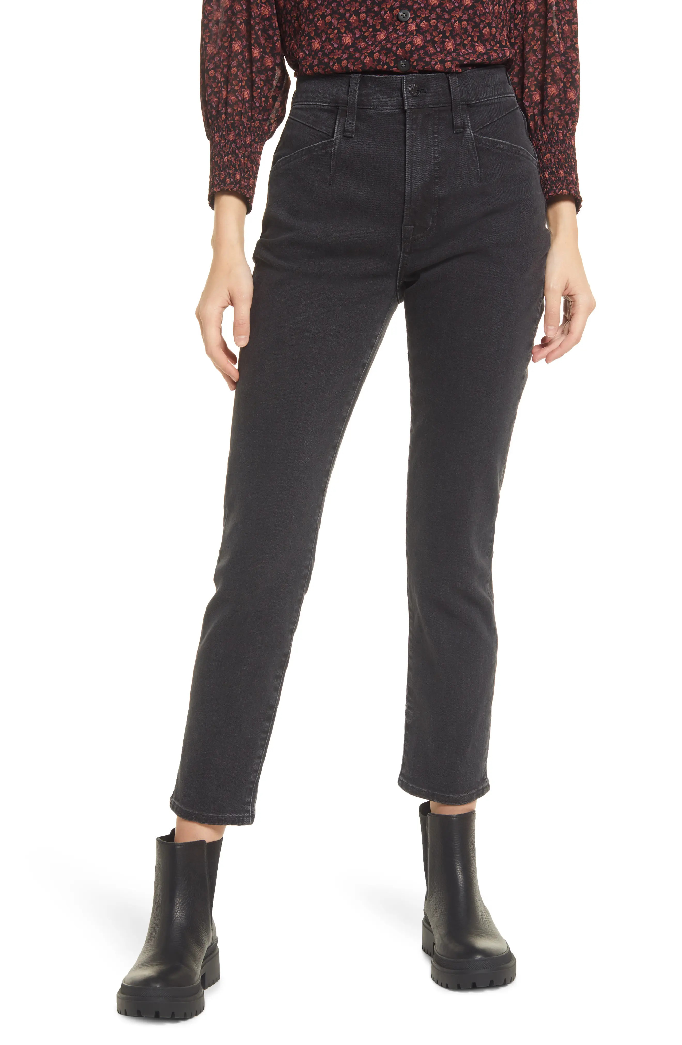 Madewell The Perfect Vintage Jeans Seamed Edition in Glenview Wash at Nordstrom, Size 31 | Nordstrom