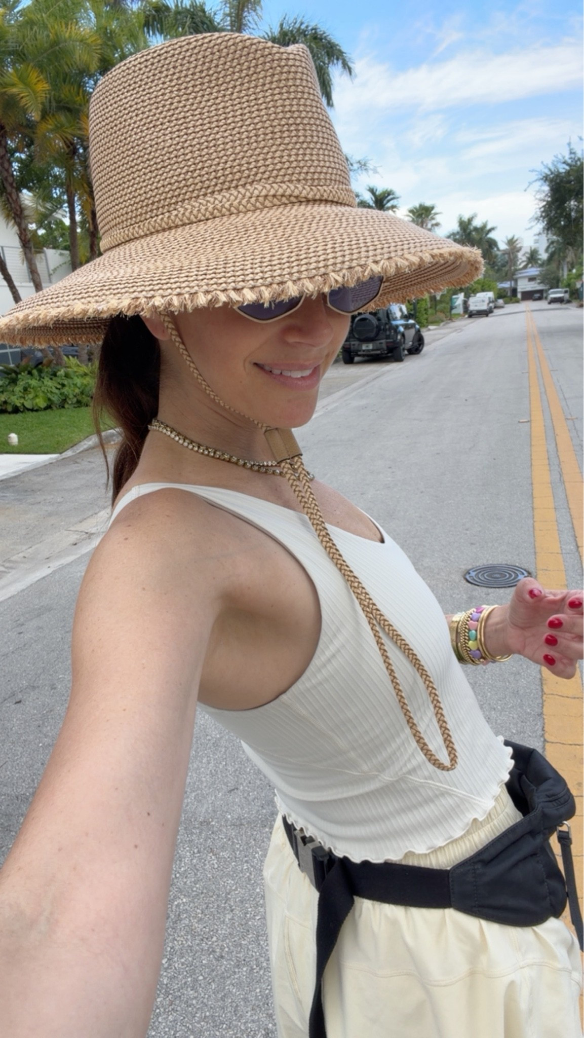 Our kids went to sleep away camp and I’m a mess! Need to keep busy and walking always does the trick. 

Tank - size 6 - you don’t need a bra
Shoes - size small

#LTKdayinmylife #LTKootd #LTKOver40