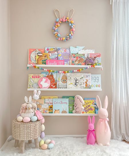 Easter Bookshelves & Books 

#LTKhome #LTKSeasonal #LTKfamily