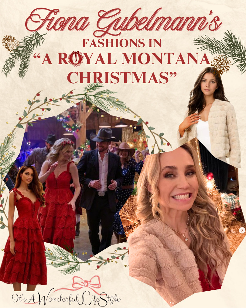 Get Fiona Gubelmann's beautiful red dress and fur coat in "A Royal Montana Christmas" on Hallmark Channel! ✨ You can grab them in my LTK Shop. 

 #LTKSeasonal #LTKFindsUnder100 #LTKStyleTip