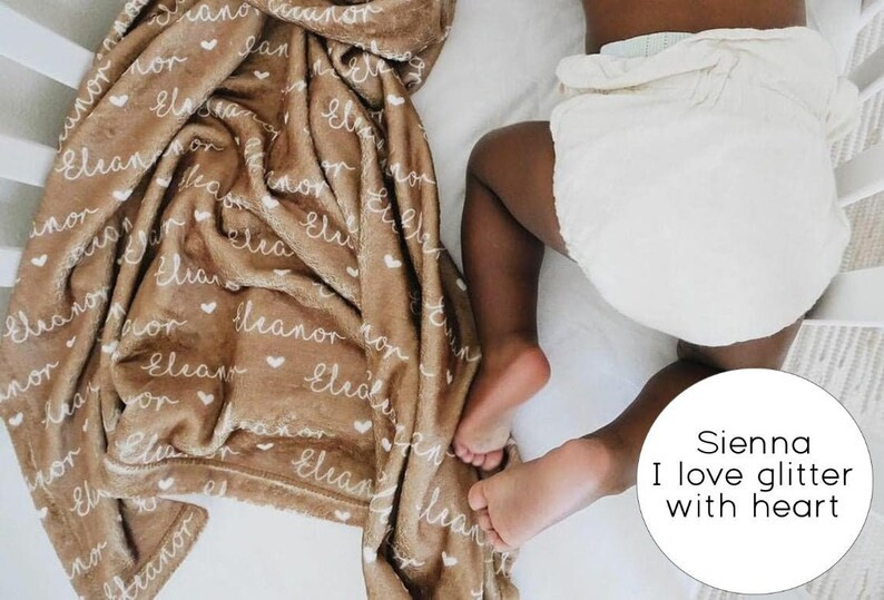 Personalized Name Minky blanket / hospital coming home outfit boy girl beanie knot hat bow custom... | Etsy (US)