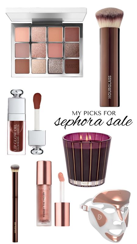 I have been trying so hard to resist the Sephora sale but if I was shopping this is what I would buy!

1. Makeup By Mario Ethereal Eyes Palette - I don’t wear eyeshadow a lot but I keep seeing the Tik Tok girlies using this palette and the shades are so so beautiful 

2. L’Occitane Shower Oil - Have never tried this but everyone raves about it

3. Kosas Brow Pop Nano - this is my favorite brow pencil ever ! 

4. Evian Facial Spray - I can’t do my makeup without a facial spray and this one is on the less expensive side and works great

5. Hourglass Foundation and Concealer brush - people keep raving about the Hourglass brushes I would love to try these out

6. Tatcha Rice Wash - I rarely switch up my face wash but this one has great reviews and since using Biologique P50 I’ve been wanting to try a more gentle face wash

7. Dior Lip Glow Oil - I’m still so addicted to this product and for Fall I LOVE the mahogany shade

8. Ole Henriksen Lip Treatment - I am a Summer Fridays girl but I would love to give this one a try!

9. Dr. Dennis Gross LED mask - dying for this mask ! There are so many benefits of LED but it’s pricey and haven’t been able to pull the trigger on it just yet

10. NEST Autumn Plum candle - this is the BEST Fall candle

11. MakeUp Forever lip liner - Anywhere Caffeine and Wherever Walnut are my go to shades these are the best lip liners on my opinion I’ve gone through so many of them

12. Lawless Forget the Filler lip plumper - I’ve seen a ton of people talking about these, they are next on my list to buy!

#LTKsalealert #LTKbeauty
